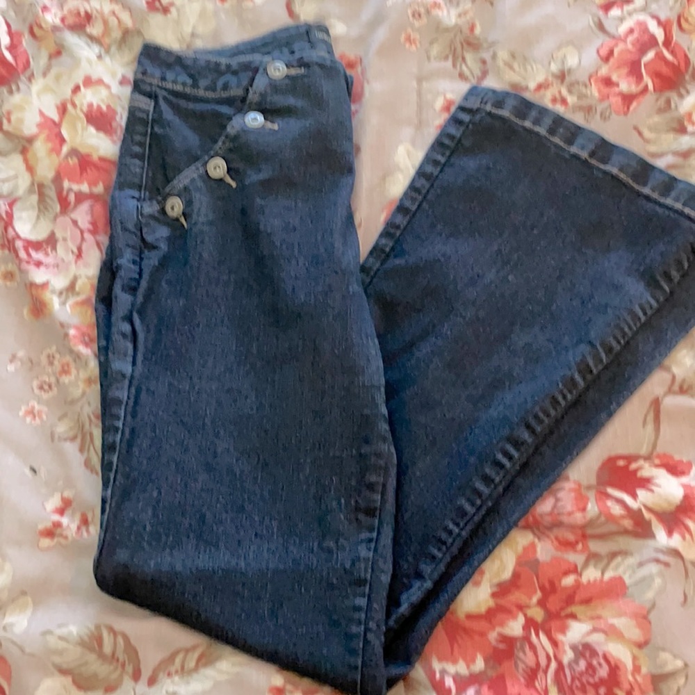 Super Cute Sailor Style Dark Jeans